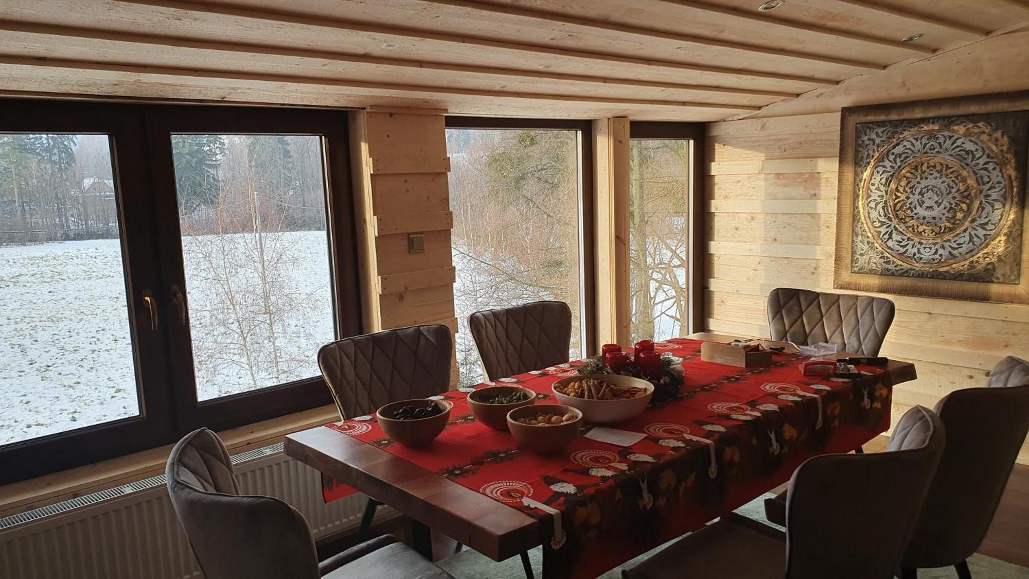 فيلا Wellness-Beskydy Prostřední Bečva المظهر الخارجي الصورة